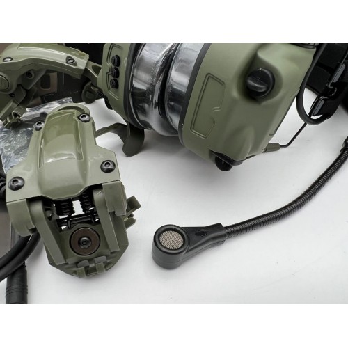 6TH GEN TACTICAL HEADSET тактическая гарнитура, звукосниматель и шумоподавление, активные в Домодедово