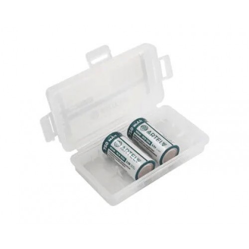 Аккумуляторные батареи RCR123 ARTELV 3.7V Li-Ion 750 mAh в Домодедово