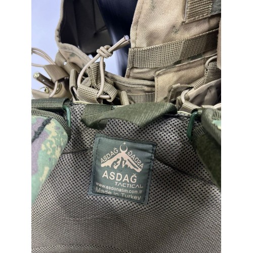Разгрузка/плитник “ASDAG TACTICAL” укомплектованный бронесталью Бр5 в Домодедово