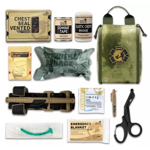 Военная тактическая аптечка RHINO RESCUE IFAK 12в1 в Домодедово