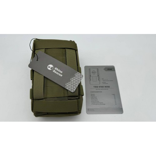 Военная тактическая аптечка RHINO RESCUE IFAK TRD MINI 11в1 в Домодедово