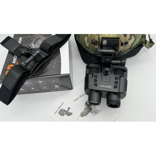 Прибор ночного видения NV-8000 v2.0 3D NIGHT VISION 4K VIDEO с адаптером на шлем в Домодедово