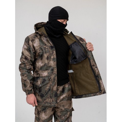 Костюм Горка-Demi (демисезонный) ткань Polarfleece рип-стоп (Softshell) в Домодедово