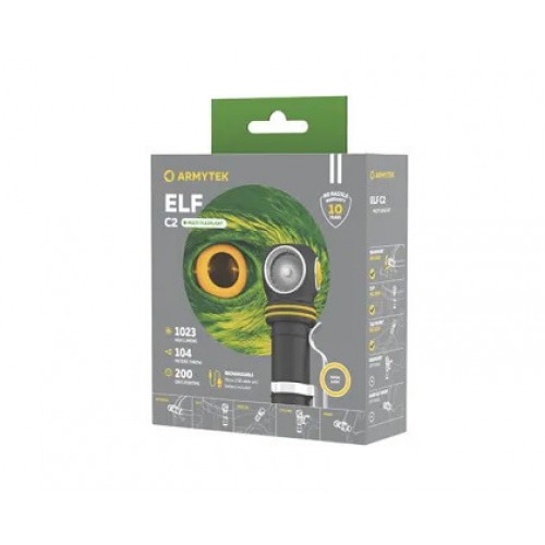 Мультифонарь Armytek ELF C2 Micro USB (теплый свет) в Домодедово