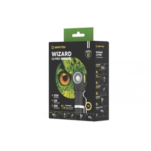 Мультифонарь Armytek Wizard C2 Pro Magnet USB (теплый свет) в Домодедово
