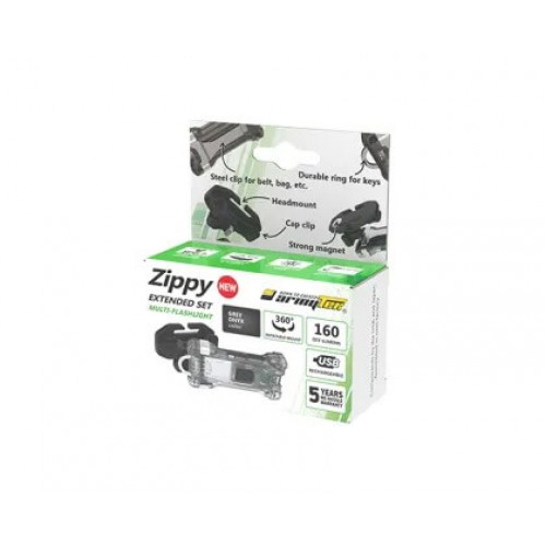 Наключный фонарь Armytek Zippy Extended Set (Grey Onyx) в Домодедово