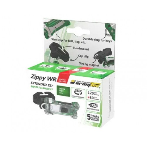 Наключный фонарь Armytek Zippy Extended Set WR (Green Jade) в Домодедово