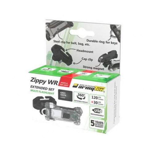 Наключный фонарь Armytek Zippy Extended Set WR (Grey Onyx) в Домодедово