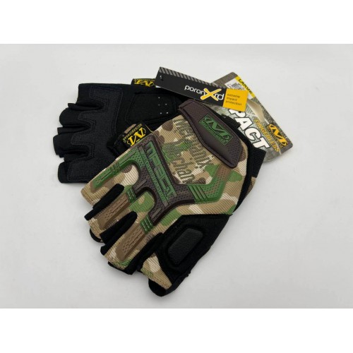 Перчатки тактические “MECHANIX M-PACT” механикс беспалые в Домодедово